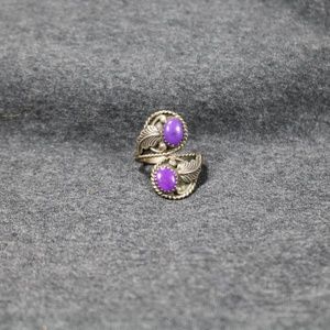 Vintage native Navajo Keith James 925 Sterling Silver Ring